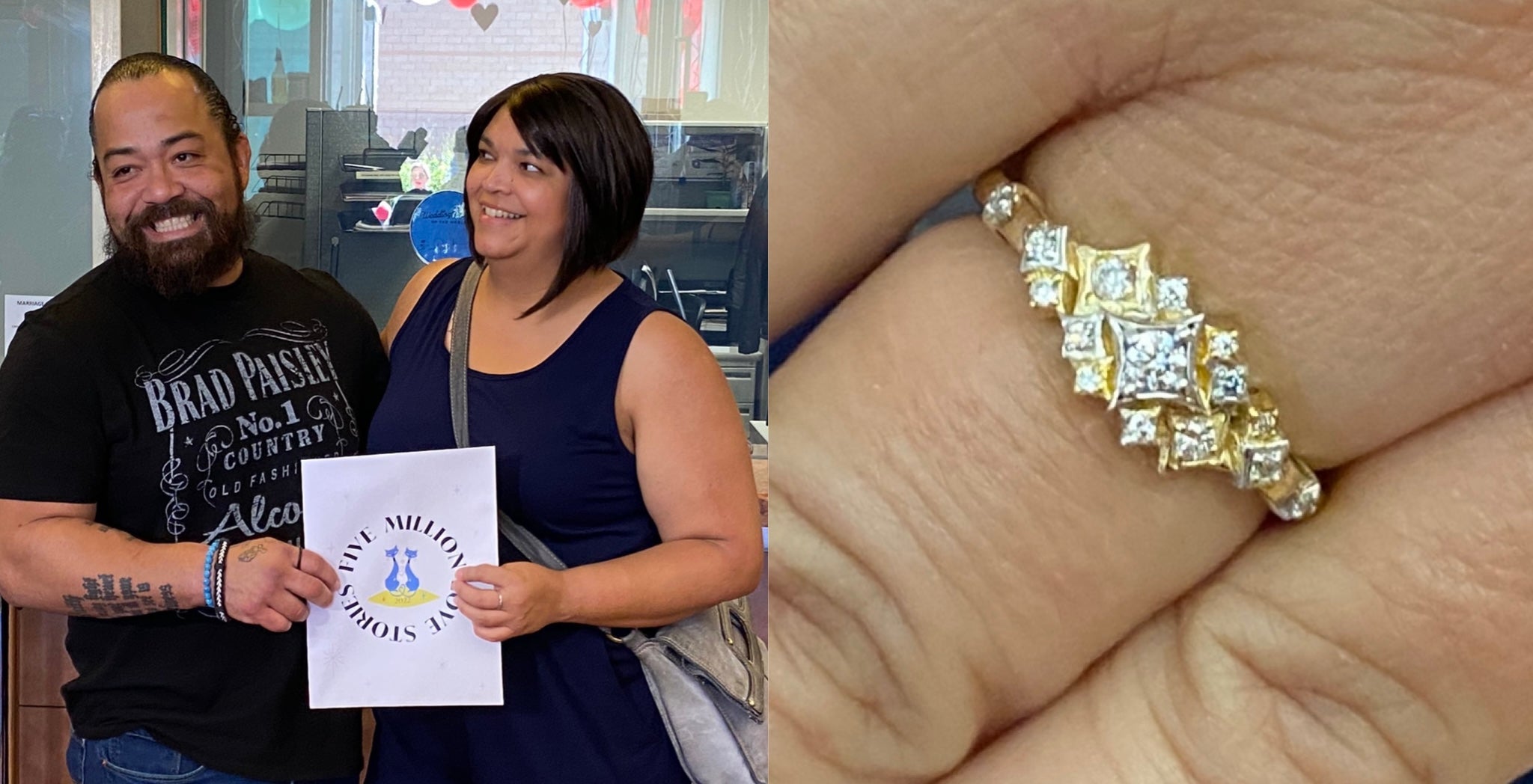 Official 5 Million Love Stories Diamond Ring – Michael E. Minden