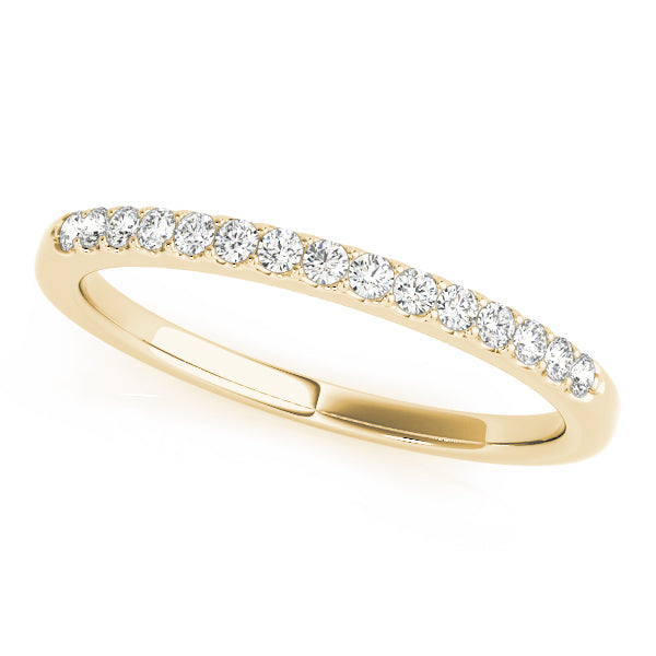 Classic Prong-Set Wedding Ring - Michael E. Minden Diamond Jewelers