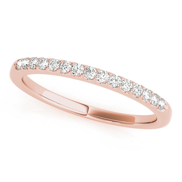Classic Prong-Set Wedding Ring - Michael E. Minden Diamond Jewelers