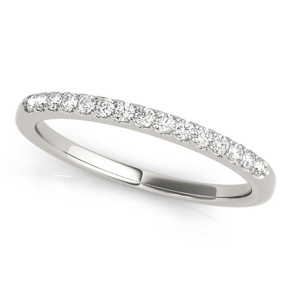 Classic Prong-Set Wedding Ring - Michael E. Minden Diamond Jewelers