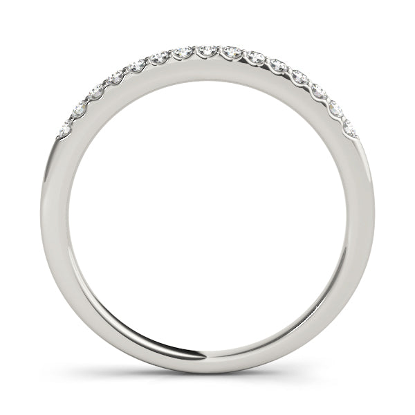 Classic Prong-Set Wedding Ring - Michael E. Minden Diamond Jewelers