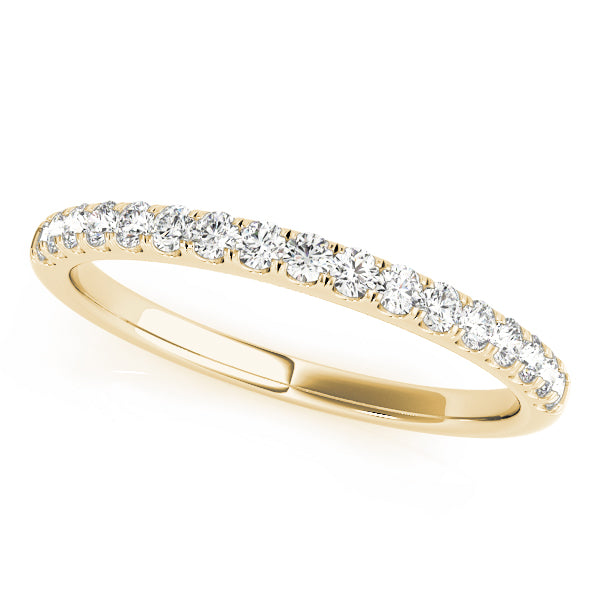 Classic Prong-Set Wedding Ring - Michael E. Minden Diamond Jewelers
