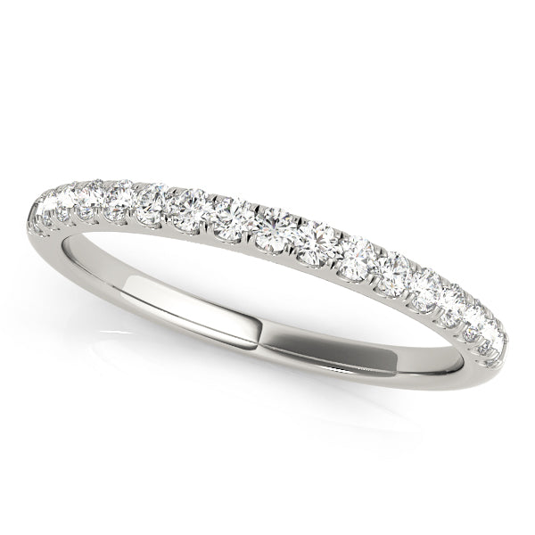 Classic Prong-Set Wedding Ring - Michael E. Minden Diamond Jewelers