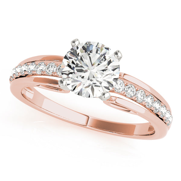 Round Diamond Engagement Ring - Michael E. Minden Diamond Jewelers