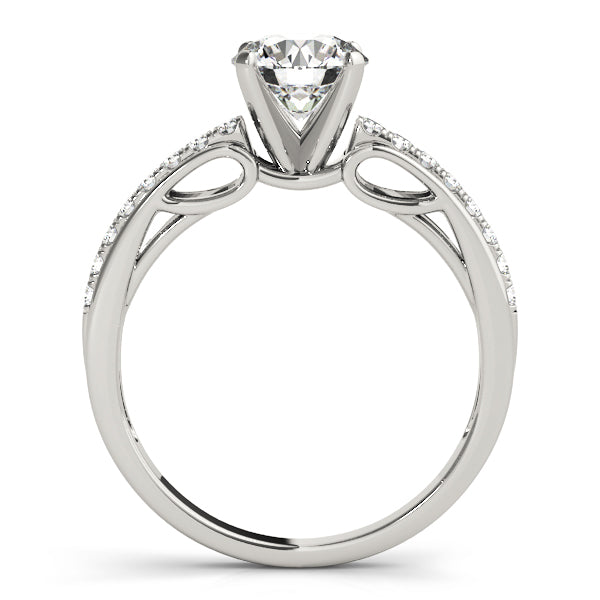 Round Diamond Engagement Ring - Michael E. Minden Diamond Jewelers