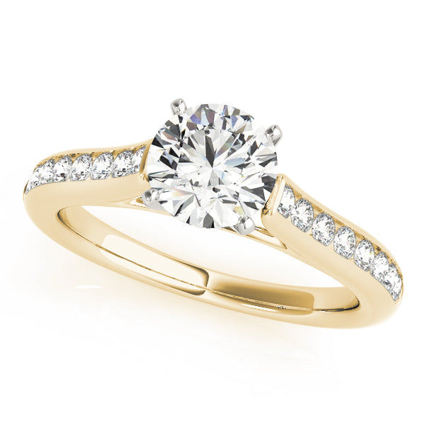 Classic Style Channel Set Engagement Ring - Michael E. Minden Diamond Jewelers