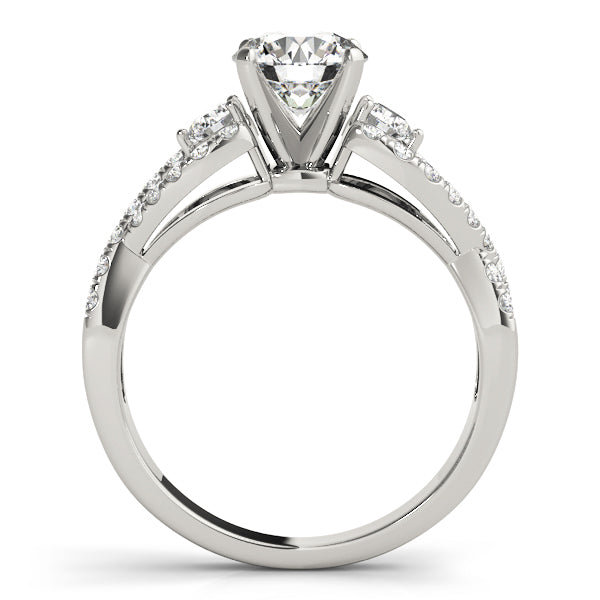 Twisted Vine Engagement Ring - Michael E. Minden Diamond Jewelers