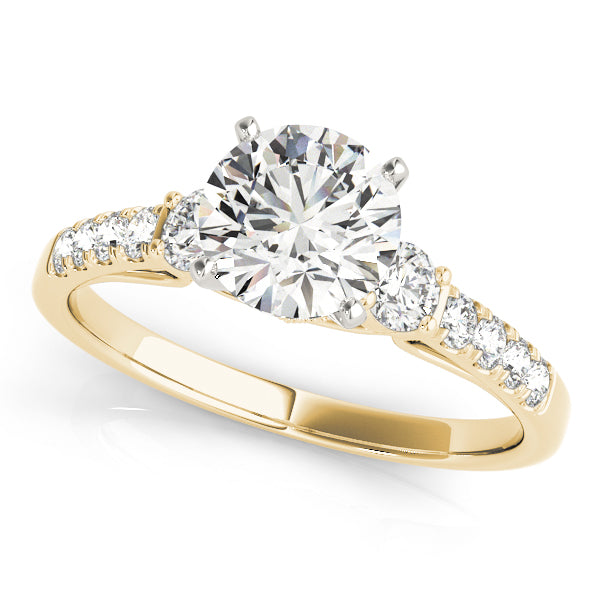 Round Classic Inspired Engagement Ring - Michael E. Minden Diamond Jewelers