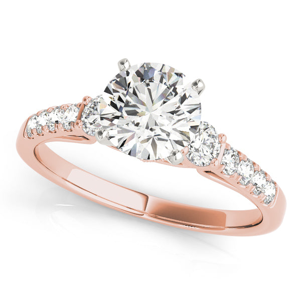 Round Classic Inspired Engagement Ring - Michael E. Minden Diamond Jewelers