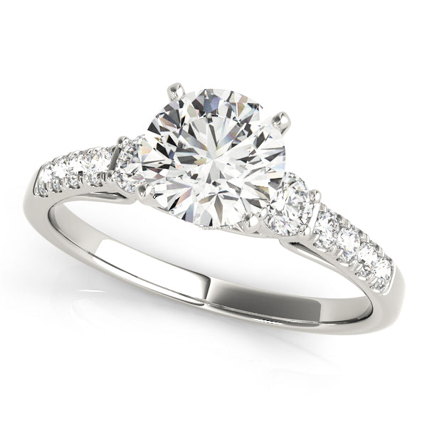 Round Classic Inspired Engagement Ring - Michael E. Minden Diamond Jewelers