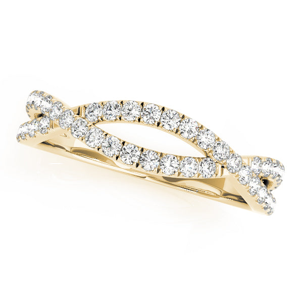 Wide Twist Wedding Ring - Michael E. Minden Diamond Jewelers