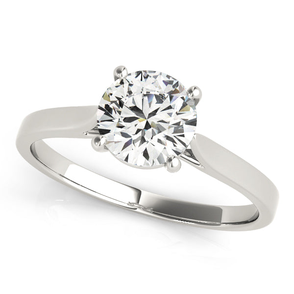 Round Cut Solitaire Engagement Ring - Michael E. Minden Diamond Jewelers