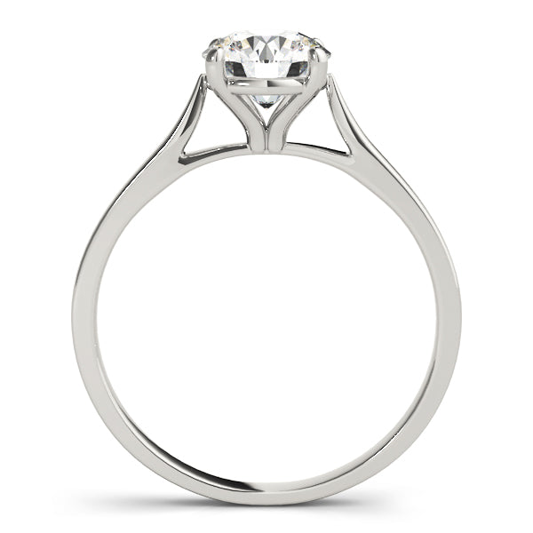 Round Cut Solitaire Engagement Ring - Michael E. Minden Diamond Jewelers