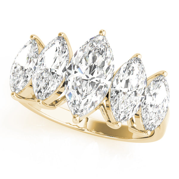 Statement Marquise Wedding Ring - Michael E. Minden Diamond Jewelers