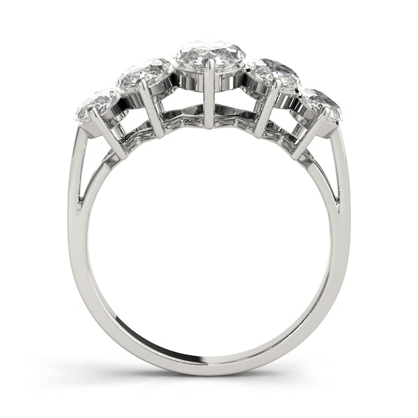 Statement Marquise Wedding Ring - Michael E. Minden Diamond Jewelers