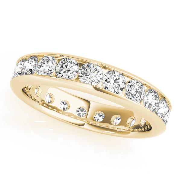Channel-Set Eternity Wedding Ring - Michael E. Minden Diamond Jewelers