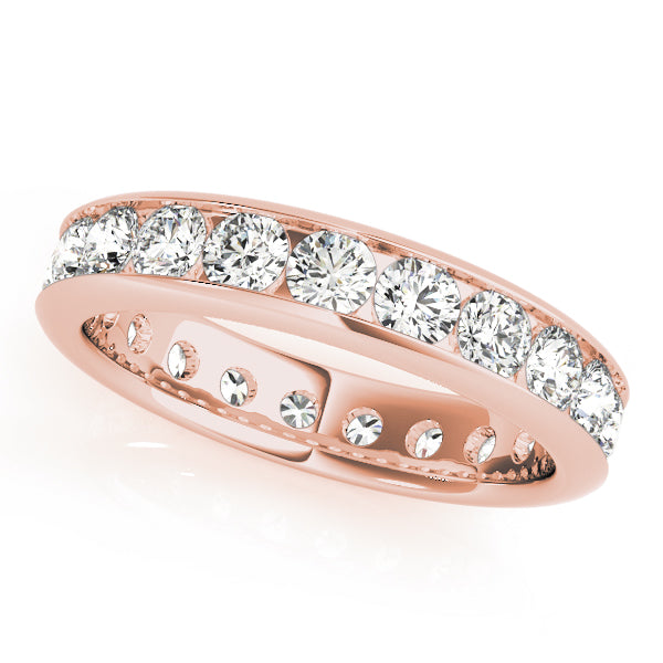 Channel-Set Eternity Wedding Ring - Michael E. Minden Diamond Jewelers
