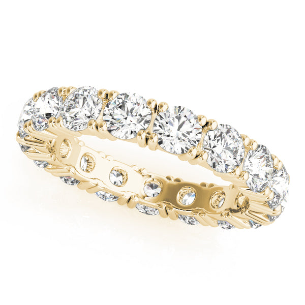 Eternity Prong-Set Wedding Ring - Michael E. Minden Diamond Jewelers
