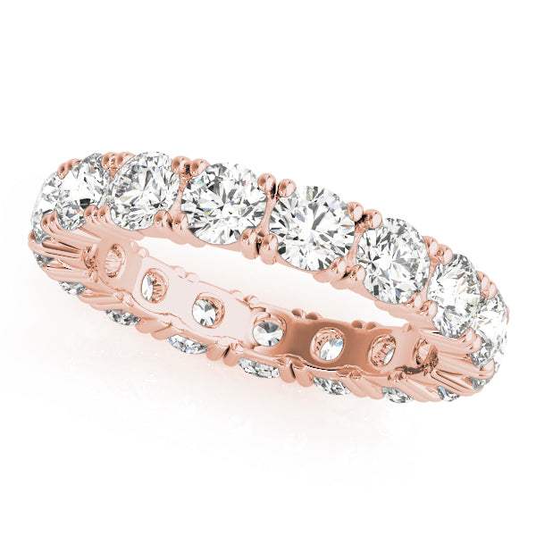 Eternity Prong-Set Wedding Ring - Michael E. Minden Diamond Jewelers