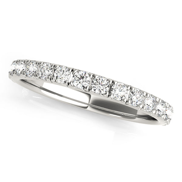 Classic Prong-Set Wedding Ring - Michael E. Minden Diamond Jewelers