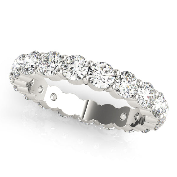 Classic Diamond Eternity Ring - Michael E. Minden Diamond Jewelers