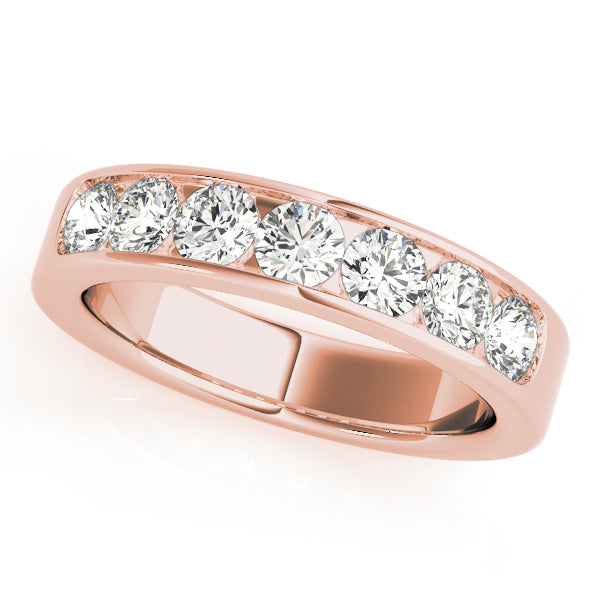 Classic Channel-Set Wedding Ring - Michael E. Minden Diamond Jewelers