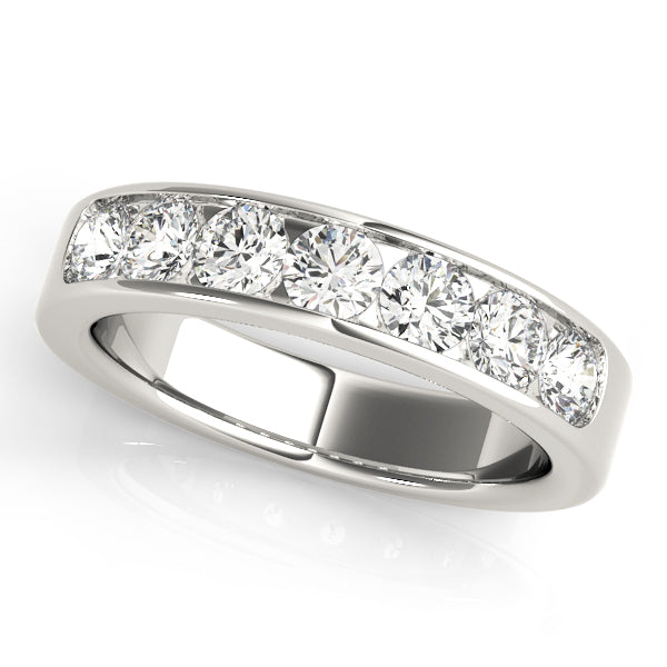 Classic Channel-Set Wedding Ring - Michael E. Minden Diamond Jewelers