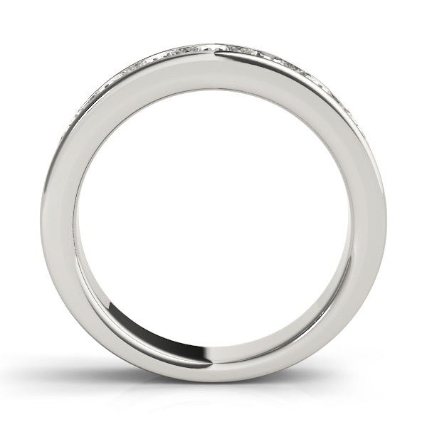 Classic Channel-Set Wedding Ring - Michael E. Minden Diamond Jewelers