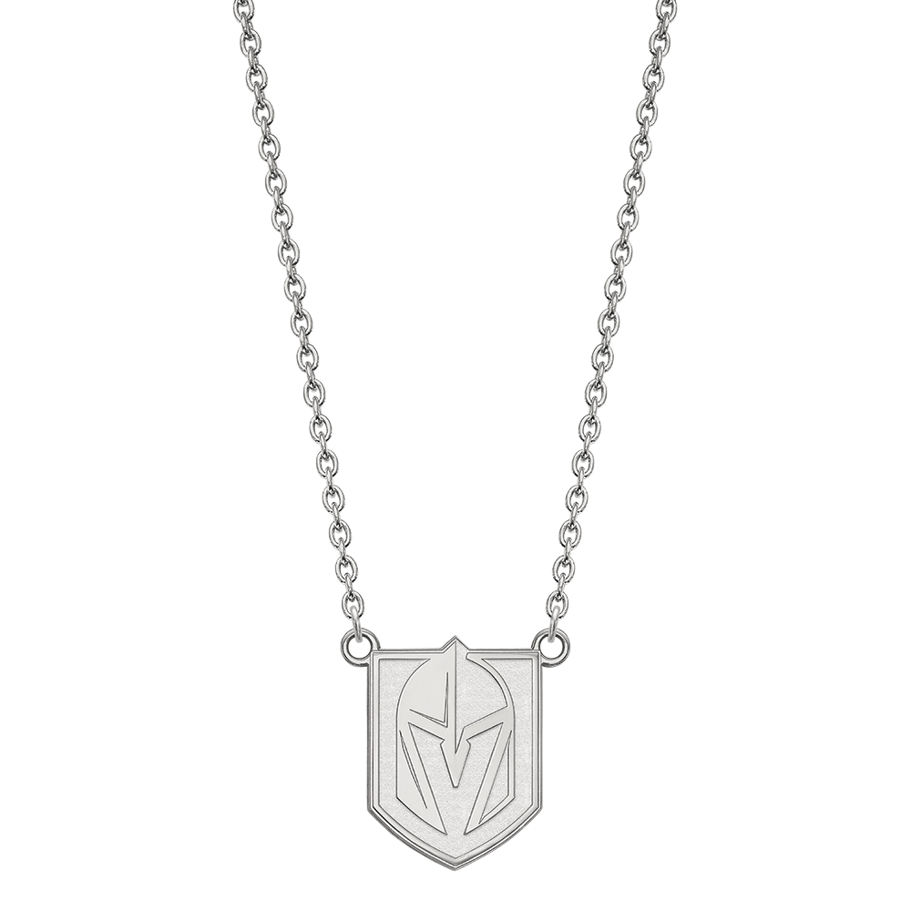 Vegas Golden Knights Shield Necklace - Michael E. Minden Diamond Jewelers