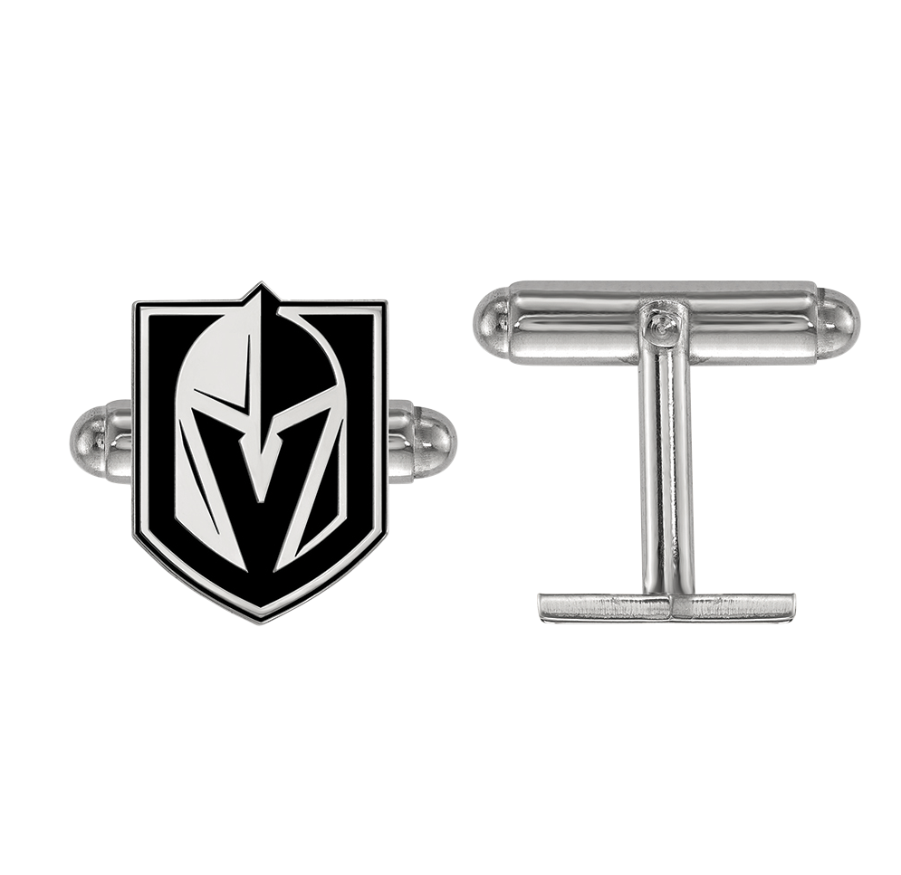 Vegas Golden Knights Enamel Cuff Links - Michael E. Minden Diamond Jewelers