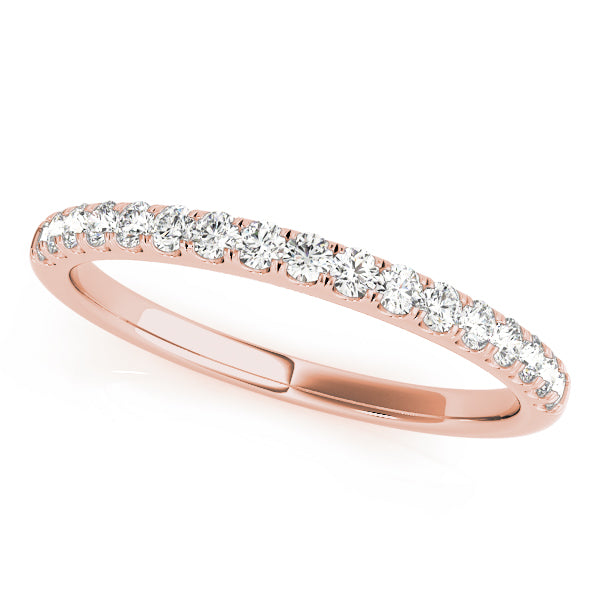 Classic Prong-Set Wedding Ring - Michael E. Minden Diamond Jewelers