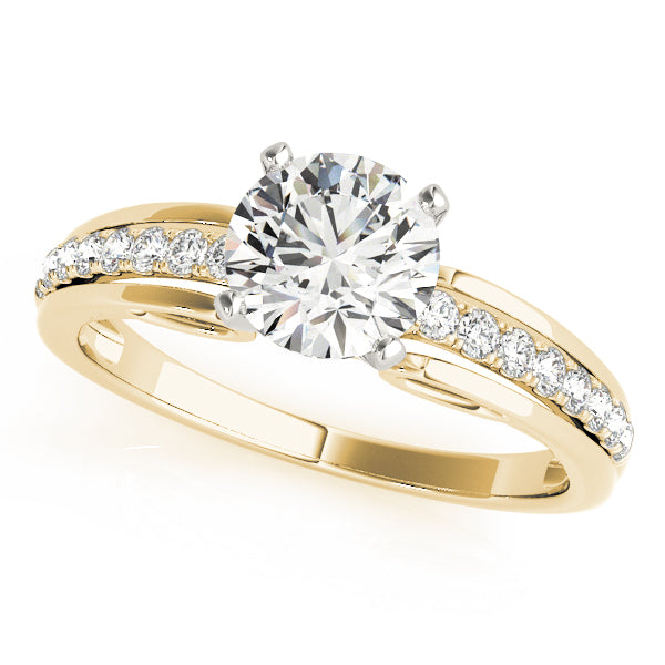 Round Diamond Engagement Ring - Michael E. Minden Diamond Jewelers