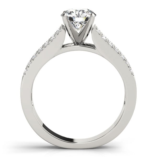 Three-Row Engagement Ring - Michael E. Minden Diamond Jewelers
