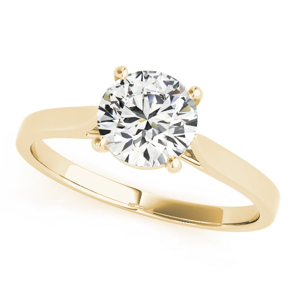 Round Cut Solitaire Engagement Ring - Michael E. Minden Diamond Jewelers