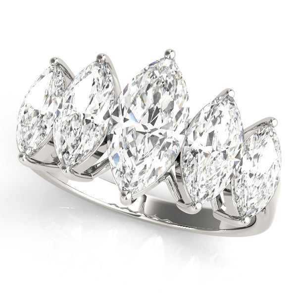 Statement Marquise Wedding Ring - Michael E. Minden Diamond Jewelers