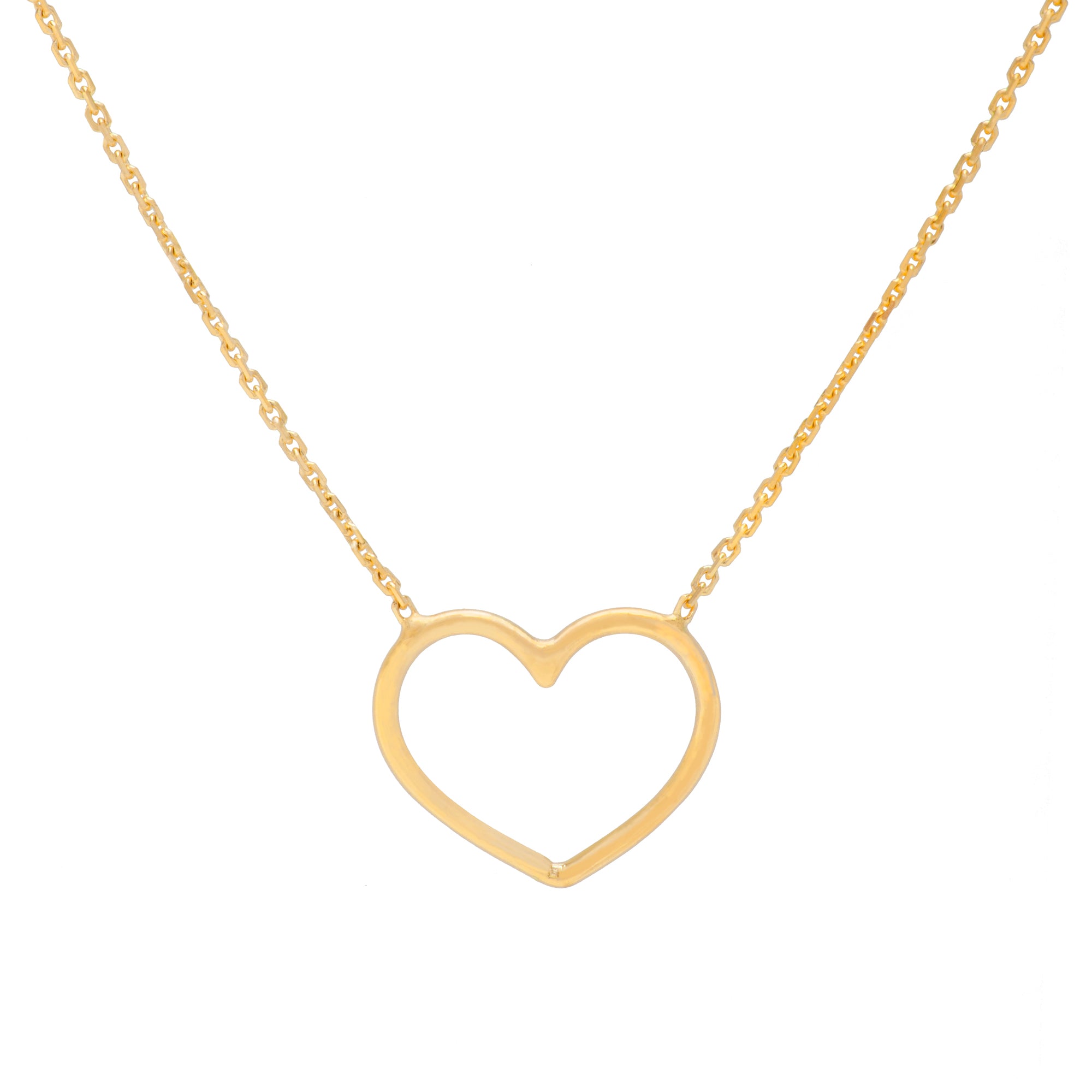 Cut-out Heart Necklace - Michael E. Minden Diamond Jewelers