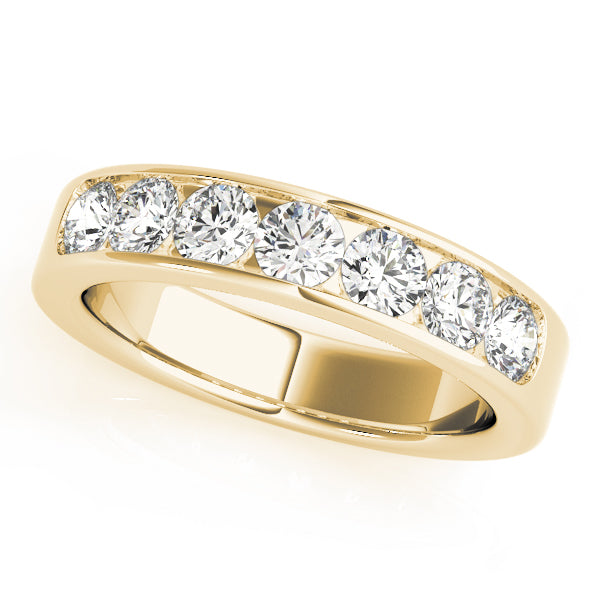 Classic Channel-Set Wedding Ring - Michael E. Minden Diamond Jewelers