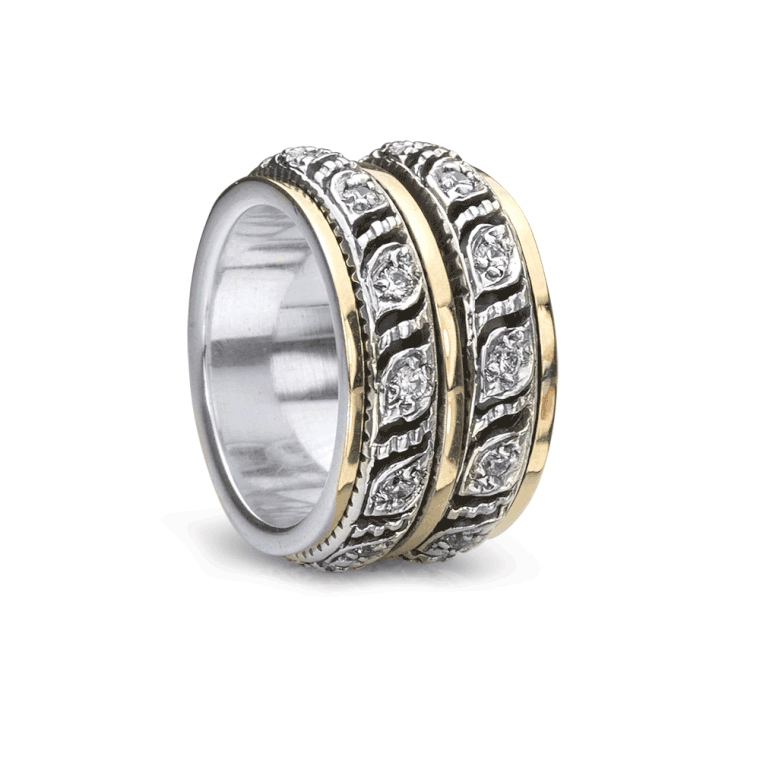 Promise Meditation Ring - Michael E. Minden Diamond Jewelers
