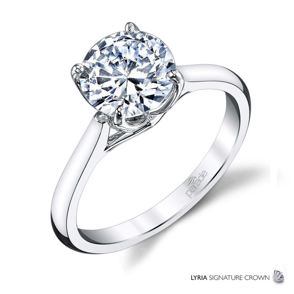 Lyria Solitaire Engagement Ring - Michael E. Minden Diamond Jewelers