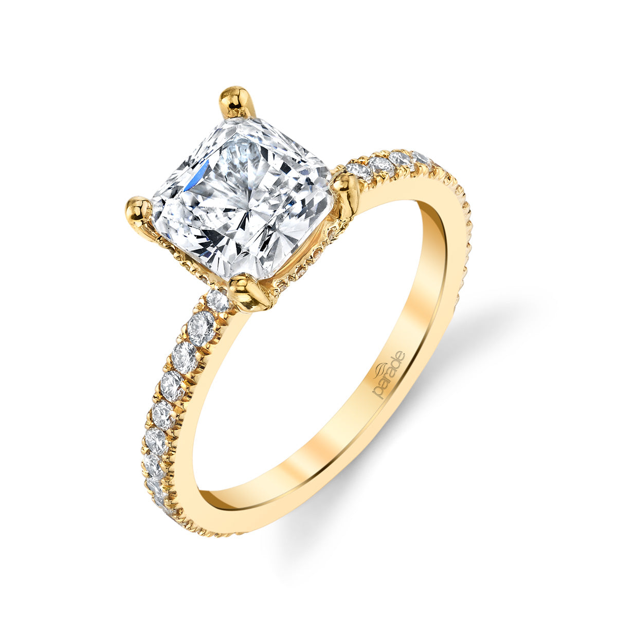 Cushion Cut Classic Engagement Ring - Michael E. Minden Diamond Jewelers
