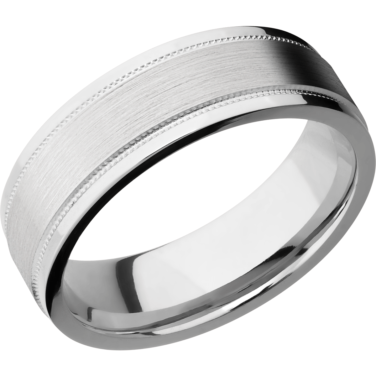 Milgrain men's 2025 wedding band