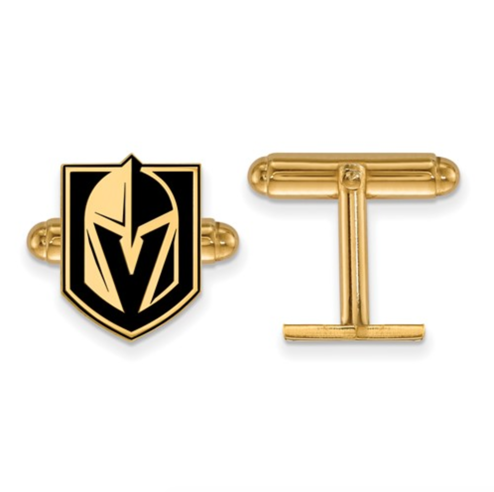 Vegas Golden Knights Enamel Cuff Links
