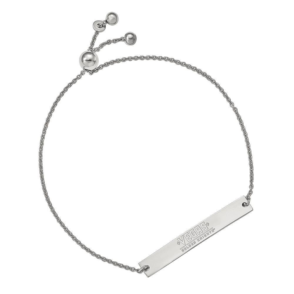 VGK Sterling Silver Bar Bolo Bracelet - Michael E. Minden Diamond Jewelers