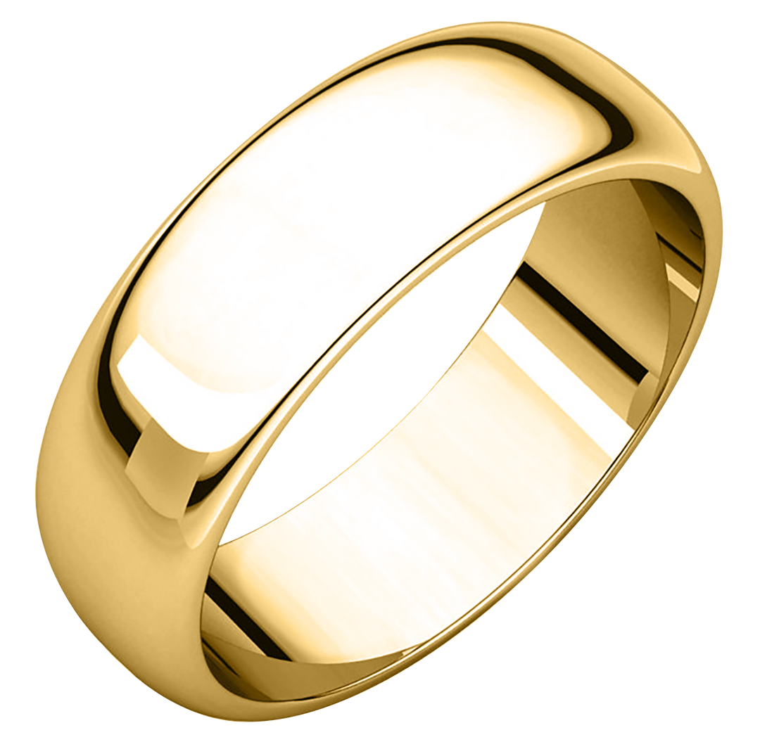 Rounded Rings Men Classic Round Men's Wedding Ring | Michael E. Minden Diamond Jewelers ...